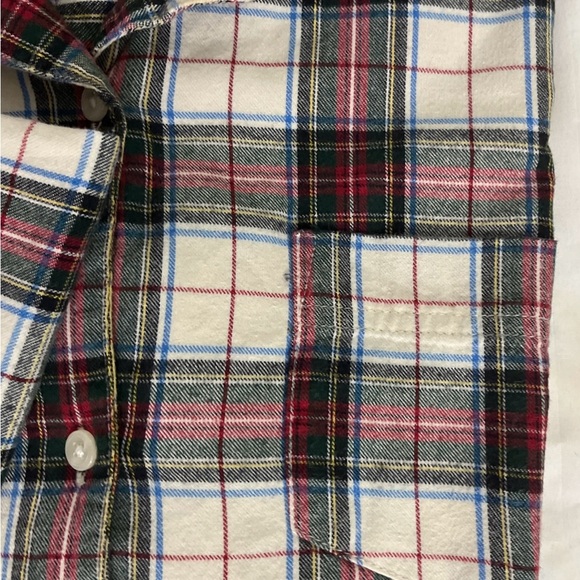 L.L. Bean Womens Plaid Flannel Pajamas Set 100% Cotton - Size XL - Picture 4 of 6